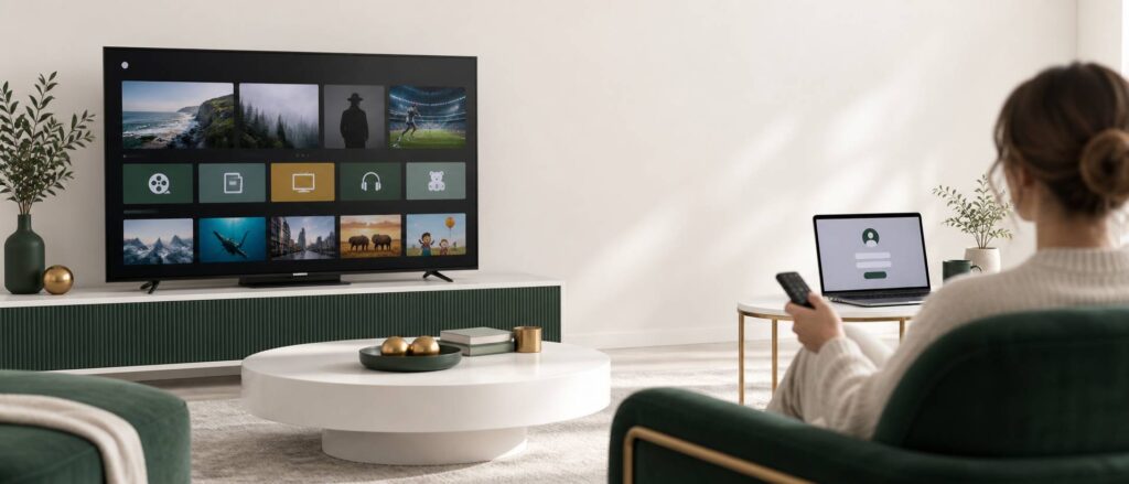 Illustration éditoriale du sujet : Guida Pratica per Accedere a RaiPlay e Godere dei Suoi Contenuti